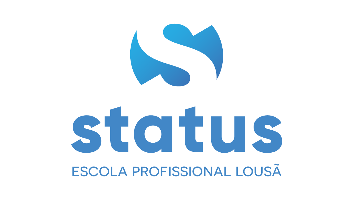 Logótipo STATUS — Escola Profissional da Lousã